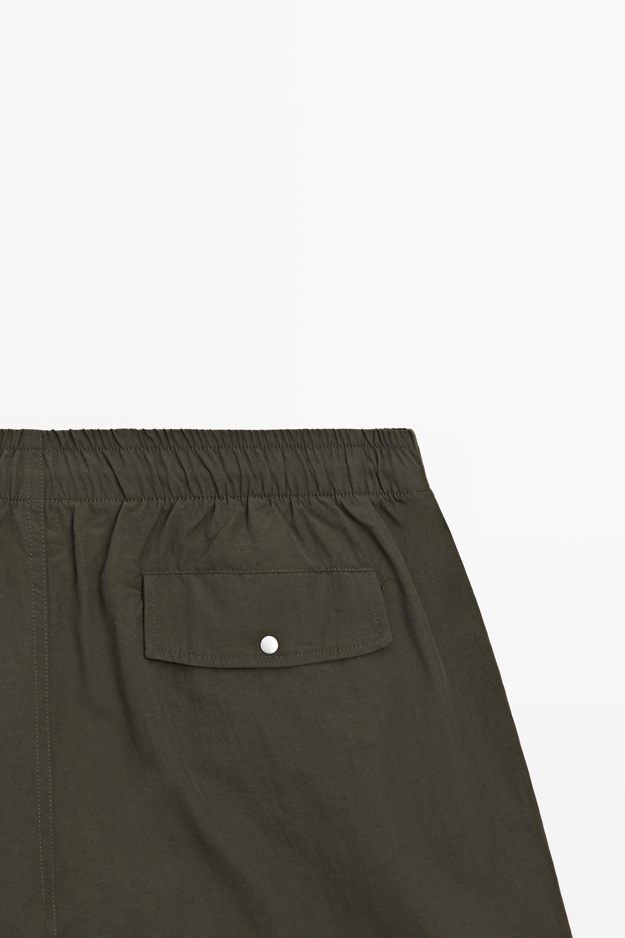 Plain swim trunks